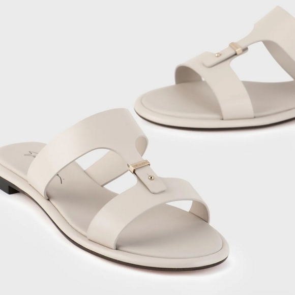 NWB Giorgio Armani Leather Sandals Authentic! Gorgeous! - Picture 7 of 16